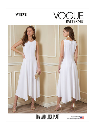 Vogue Sewing Misses' and Misses' Petite Dress by Tom and Linda Platt V1878 - Sewing Pattern