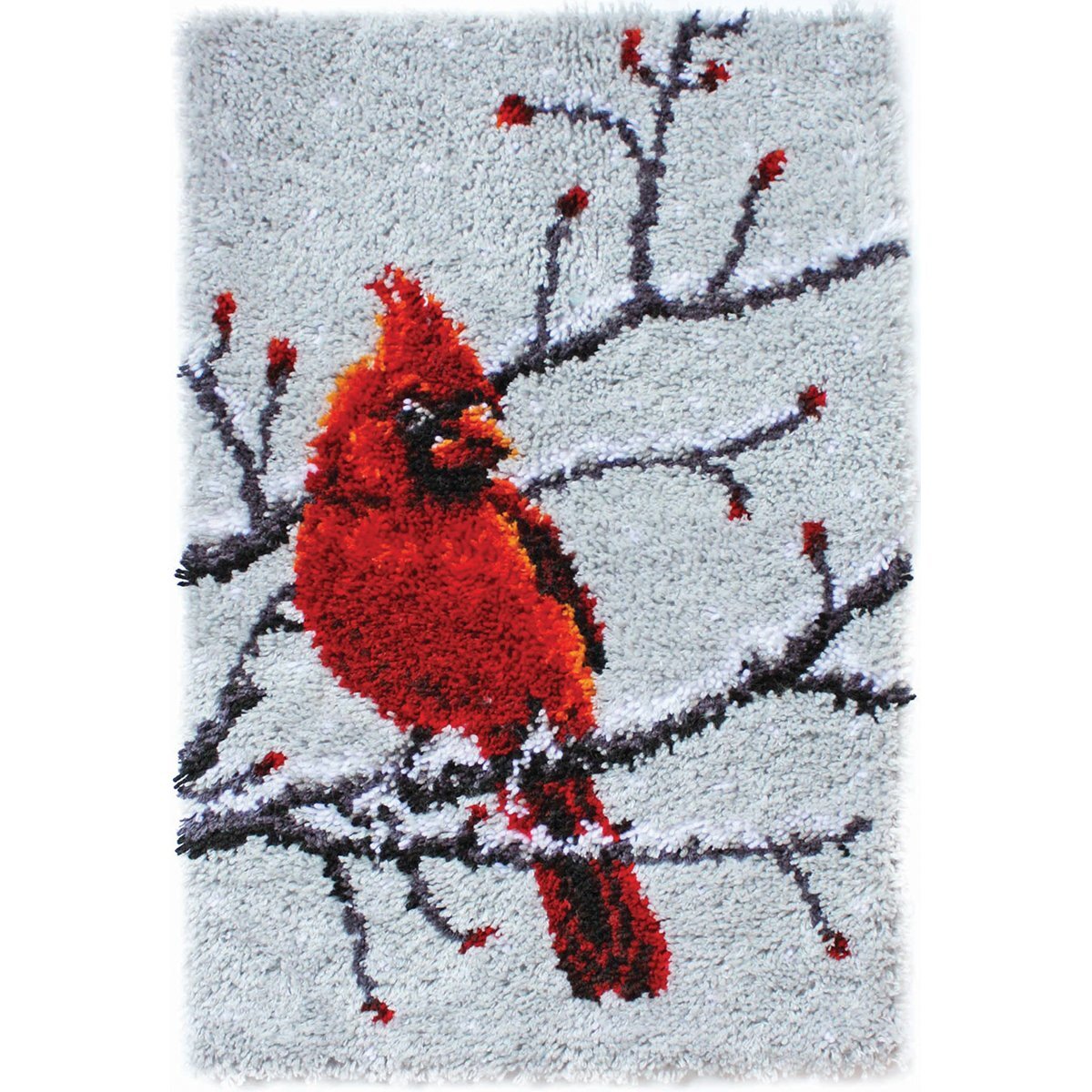 Wonderart Cardinal Latch Hook Kit