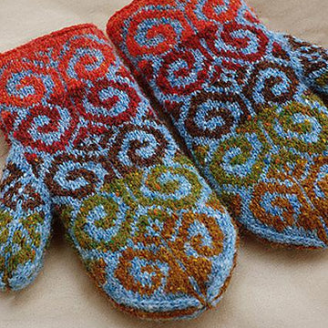 Fiddlehead Mittens