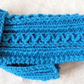 Celtic Doggie Zig Zag Rib Dog Sweater