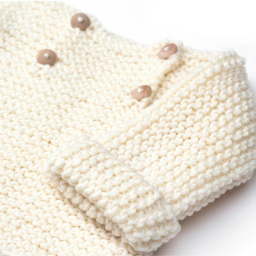 Size New Born - Natural Baby Sweater