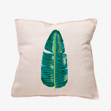 Banana Leaf in DMC - PAT0546 - Downloadable PDF