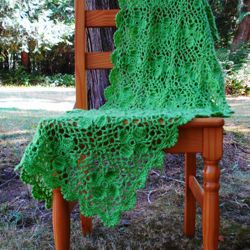 Dogwood Flower Motif Wrap - PW-103