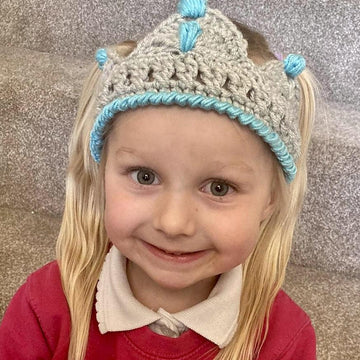 Royal Crochet Tiara