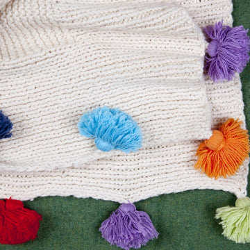 Cotton Tassel Blanket