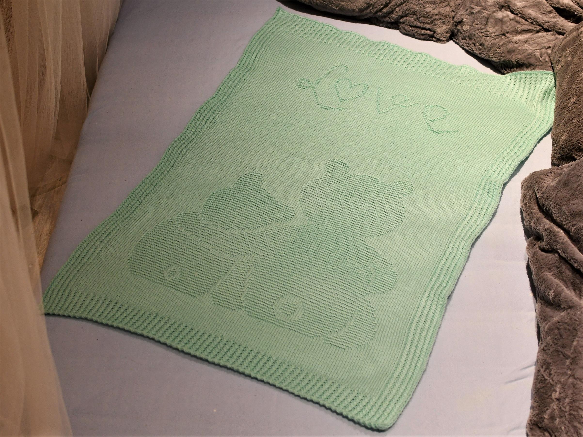 Baby Blanket "Mom's Love"