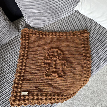Gingerbread Man Baby Blanket