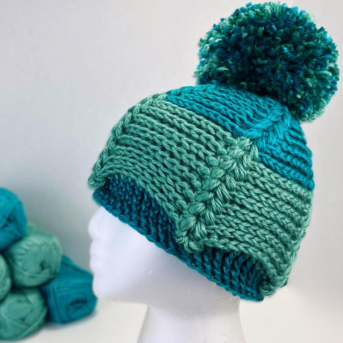 Unique Textured Crochet Hat Pattern - Winter Wear Fashion