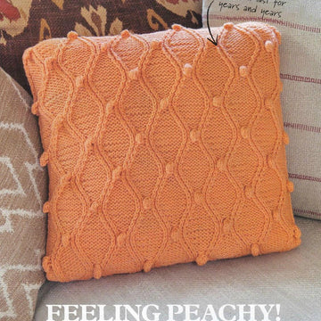 Trellis and Bobble Cushion Cover