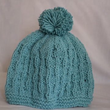 Gray Cloud Baby Hat