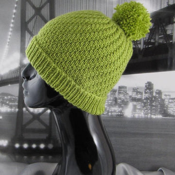 Swirl Bobble Beanie Hat