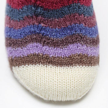 Ripple Socks - Cuff Down