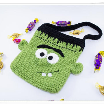 Halloween Frankenstein Treat Bag