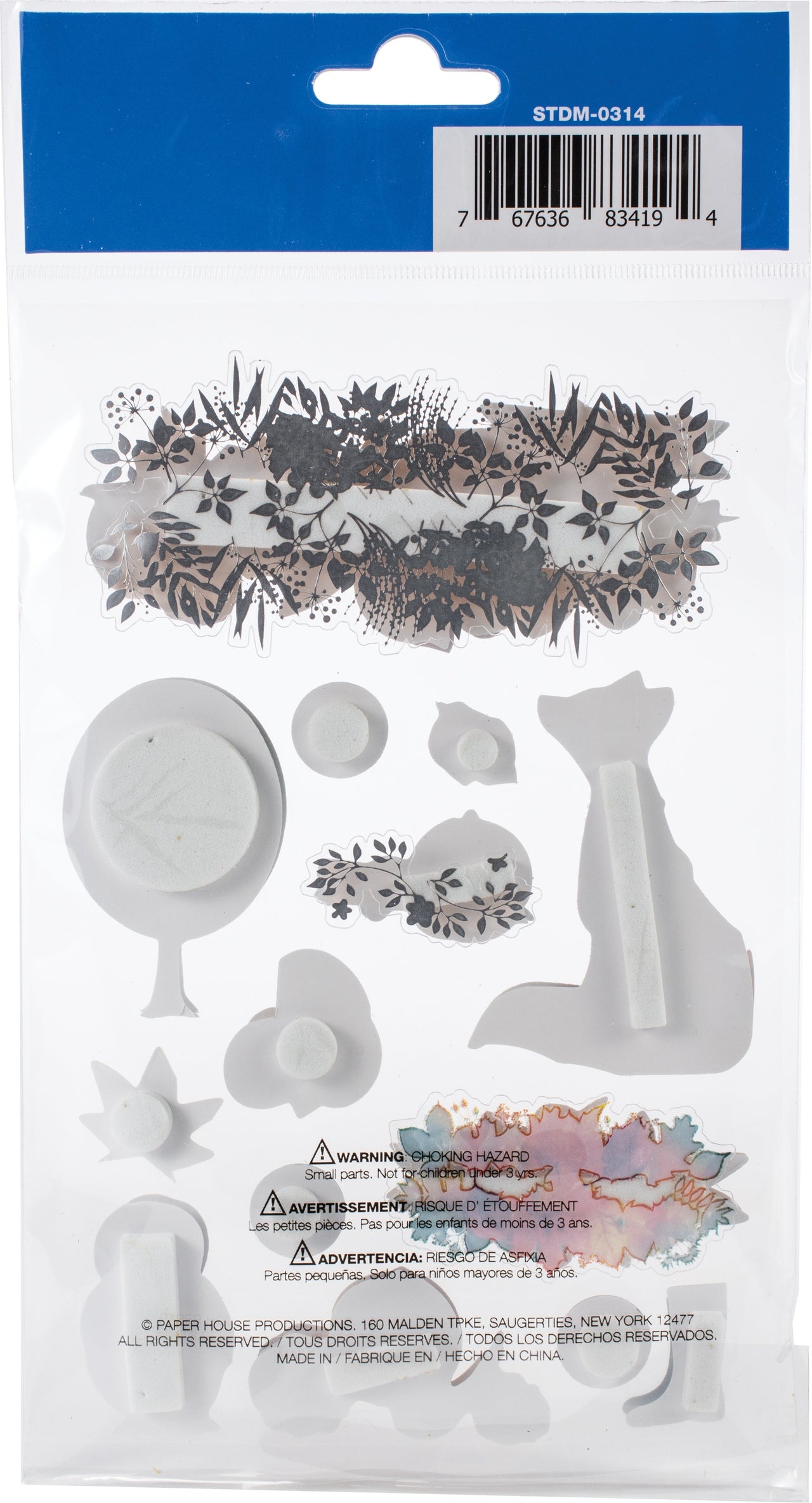 Paper House 3D Stickers - Welcome Autumn