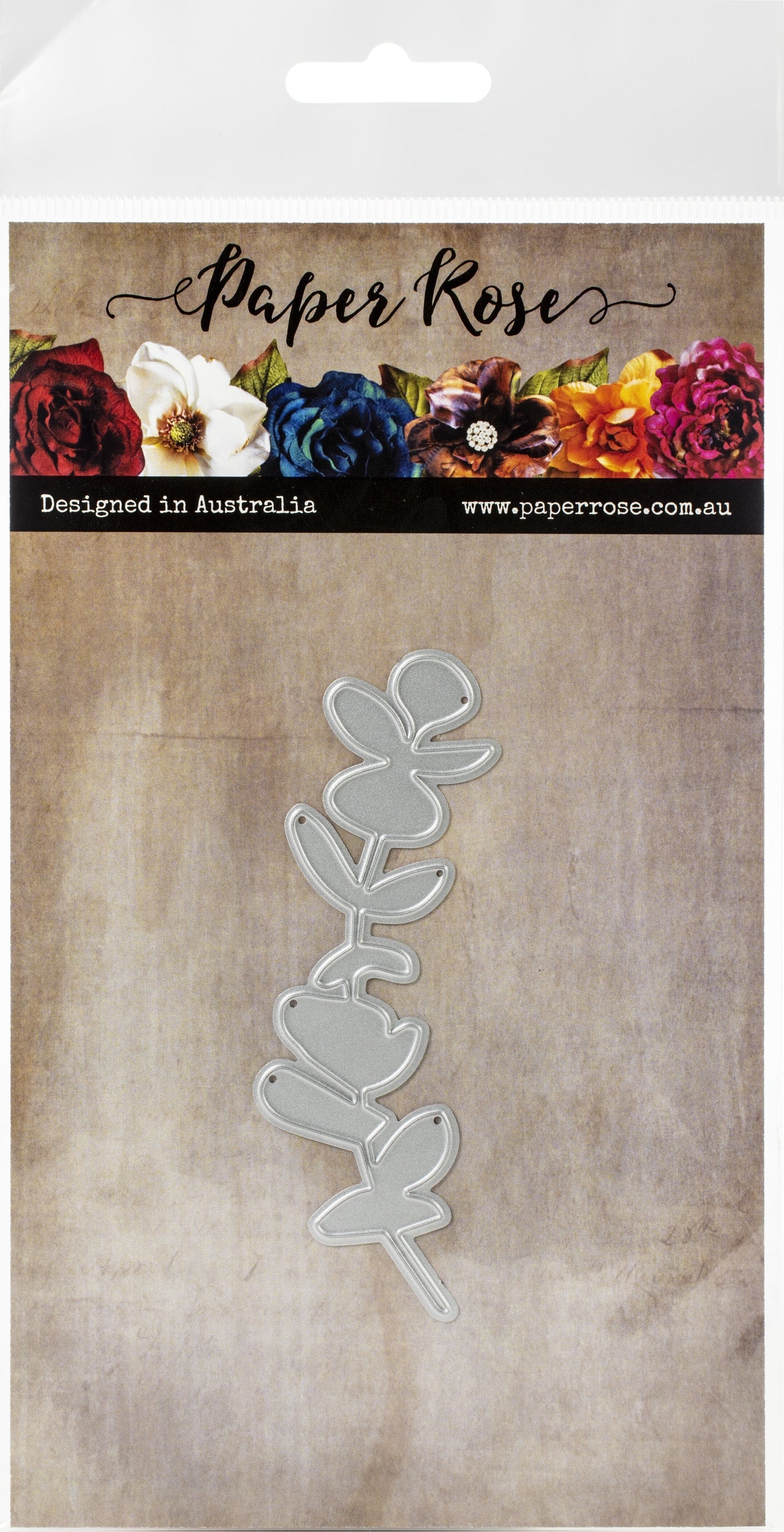 Paper Rose Dies - Eucalyptus Branch