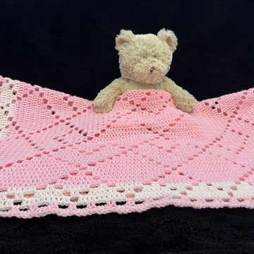 Double Diamonds Baby Blanket