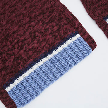" Mija Scarf " -  Scarf Knitting Pattern For Women in MillaMia Naturally Soft Merino by MillaMia