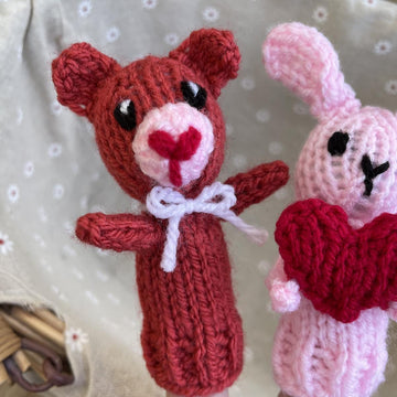 Valentines Finger Puppets