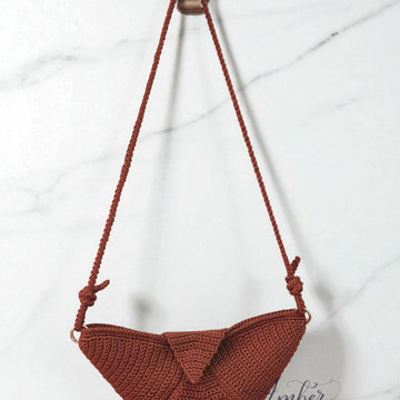 Crochet Croissant Clutch Pattern