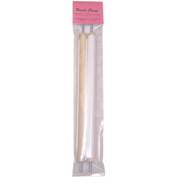 Frank A. Edmunds Handi Clamp Scroll Rods W/Clamps 24in
