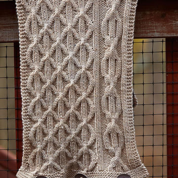 Beaded Knots Cowl