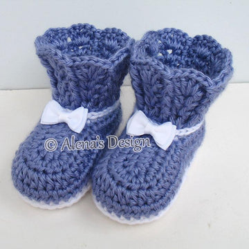 Baby Booties - Emily