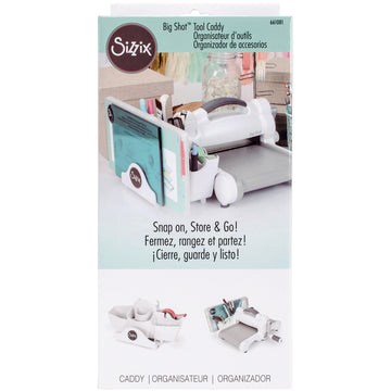 Sizzix Big Shot Tool Caddy - White 5.25"X4.5"X11"
