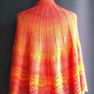 Cascade shawl 22