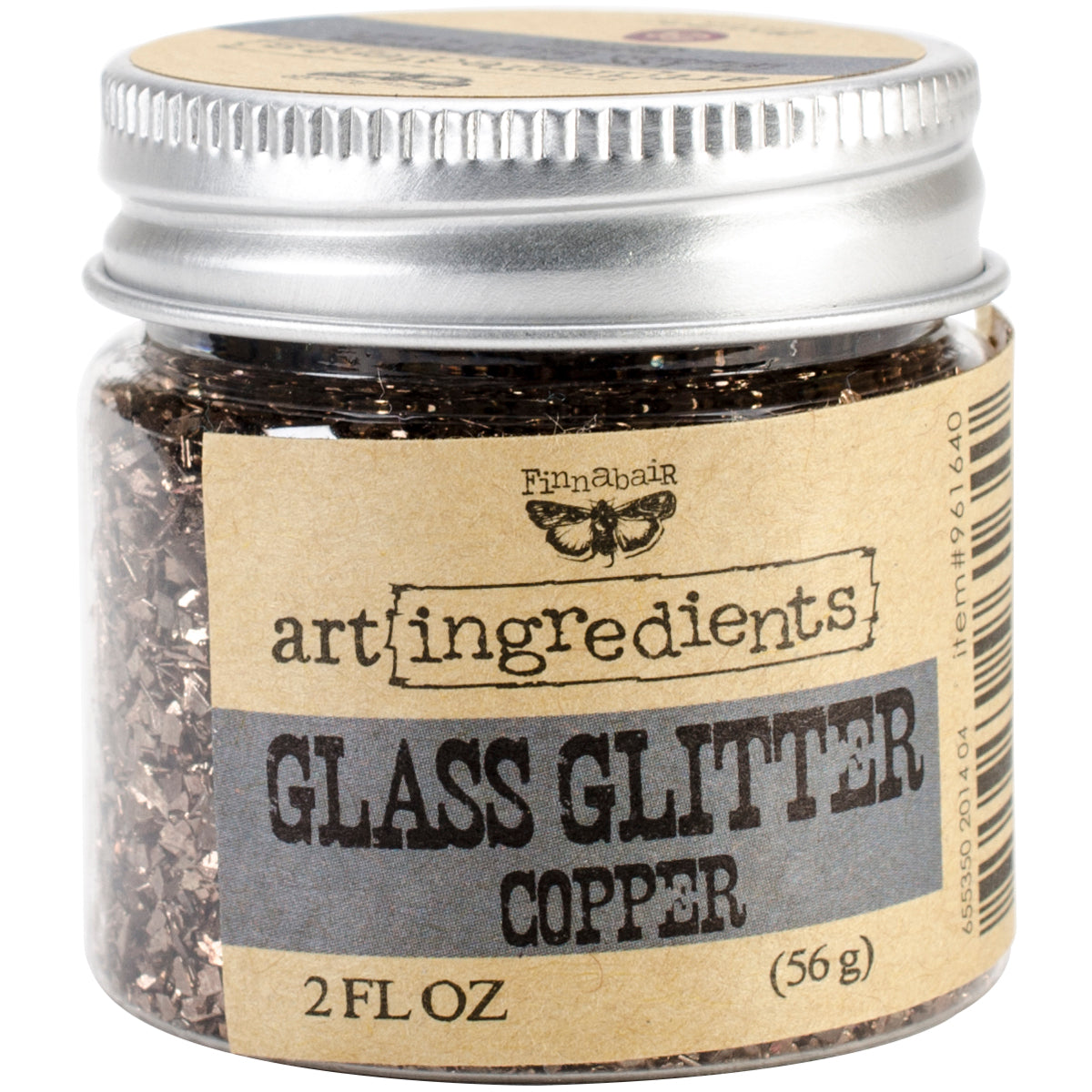 Prima Marketing Finnabair Art Ingredients Glass Glitter 2oz - Copper