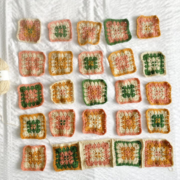 Larksfoot Granny Square Blanket