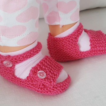 Victoria - 4ply baby sandals