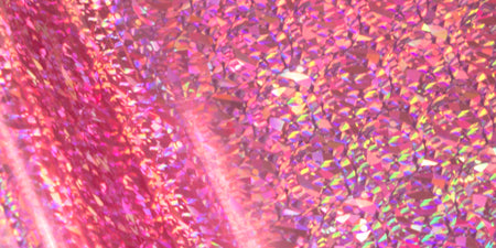 Artdeco Creations Couture Creations Foil 5"X16.4' - Pink-Iridescent Flakes Pattern