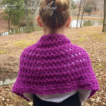 Girls Iris Shawl