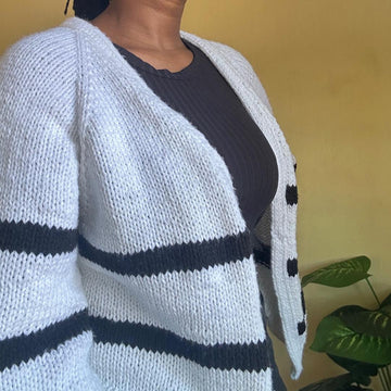 Serene Stripe Cardigan