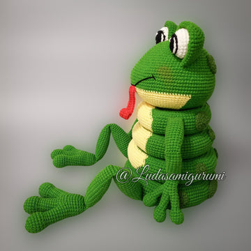 Frog stacking toy