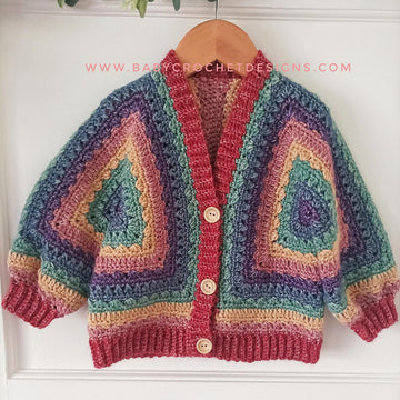 Aurora Hexagon Cardigan