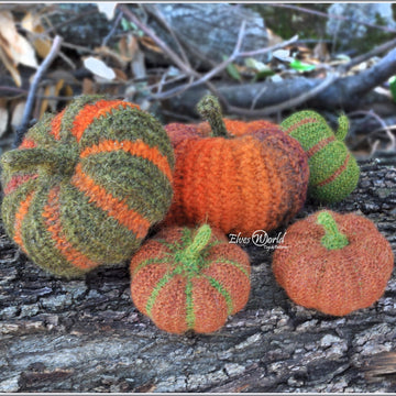 Pumpkin Knitting Pattern Easy Halloween Pumpkin Ornament