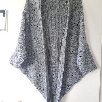 So Versatile Cable Coccoon Shrug