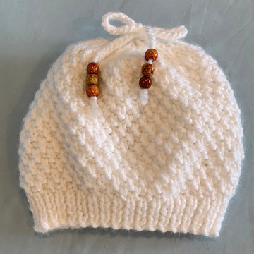Mitten End Pocket Scarf With Matching Hat