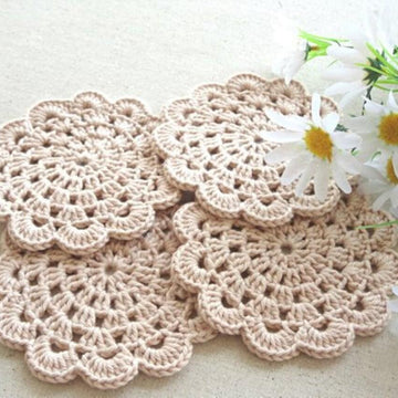 Crochet Pattern Round Placemat Crochet Coaster