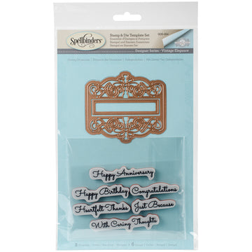 Spellbinders Stamp & Die Set - Giving Occasions