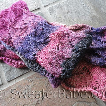 #37 Curvy Scroll Scarf