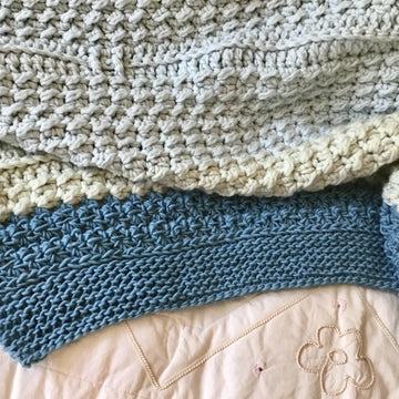 Antique Sled Baby Blanket