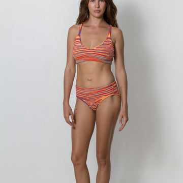 Variegated Bikini Bottom and Panty