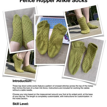 Fence Hopper Ankle Socks