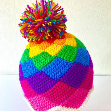 Mummy & Me beanies by HueLaVive