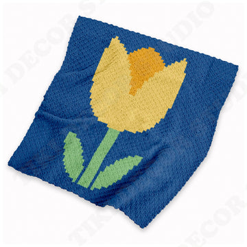 Flower BUNDLE Blanket C2C crochet pattern | Beginner-friendly