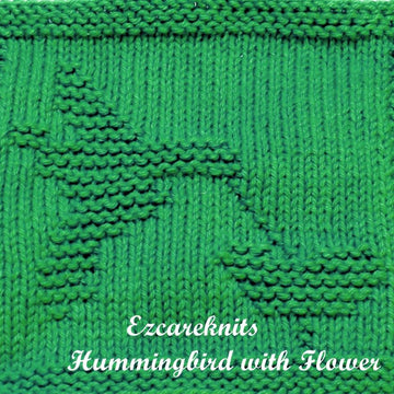 HUMMINGBIRD WITH FLOWER Cloth