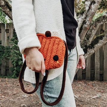 Pumpkin Crossbody Bag