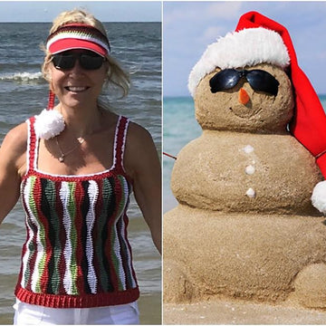 WAVE AFTER WAVE CHRISTMAS TOP